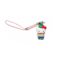 Hello Kitty Hiking Figure Charm Strap Sanrio