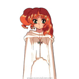 Shamanic Princess Anime Cel Young Tiara Cel and Douga Animation Cel