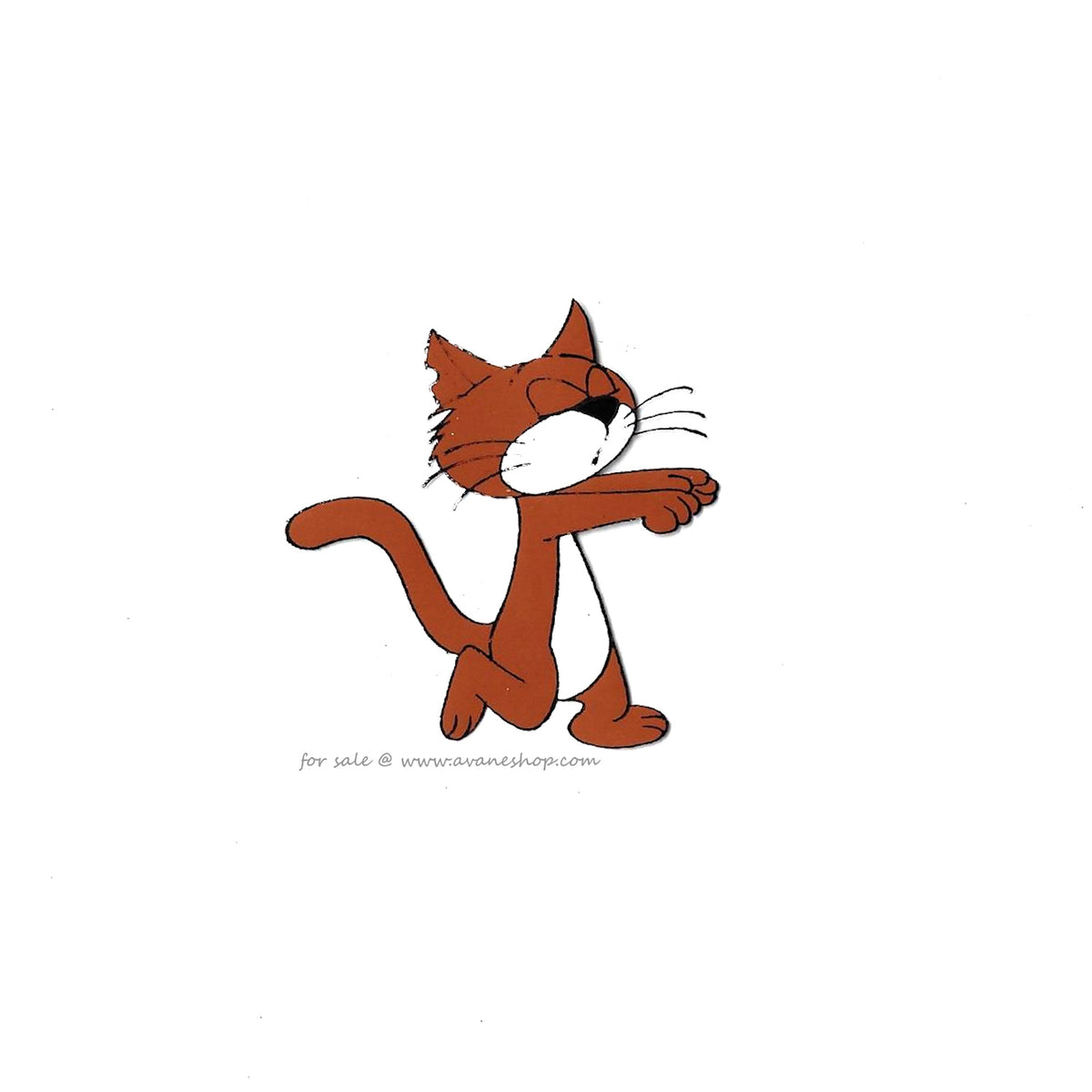 vintage-80s-smurfs-cartoon-cel-gargamel-s-cat-azrael-hand-painted-anim