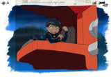 Space Pirate Mito Anime Cel with Original Background and Douga Production Animation Cel 2