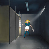 Space Pirate Mito Anime Cel with Background and Douga Production Animation Cel Mutsuki