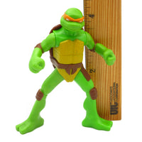 Teenage Mutant Ninja Turtles Michelangelo Figure TMNT Mikey 2007 Punching Action