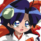 Animation cel of Muse from the Tenshi Ni Narumon anime crying.