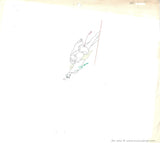 Urusei Yatsura Anime Cel and Douga Set of 10 Cels with Sketches Timing Sheet and Envelope