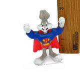 Warner Brothers Bugs Bunny Superbugs Figure 1991 Superman