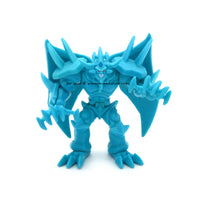 YuGiOh Obelisk the Tormentor Mini Figure Mattel Duel Monsters Yu Gi Oh Toy Egyptian Gods