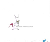 Earthworm Jim Cartoon Cel Evil the Cat Original Animation Production Cel and Sketch Set