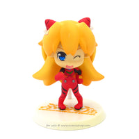 Neon Genesis Evangelion Petit Eva Asuka in Plugsuit Evangelion at School Kuji Prize