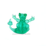 Pokemon Magmar Figure Japanese Clear Keshi Toy