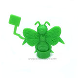 Pokemon Beedrill Figure Pencil Topper Japanese Green Keshi Eraser Toy