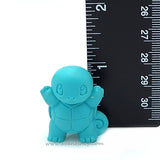 Pokemon Squirtle Figure Japanese Light Blue Eraser Toy