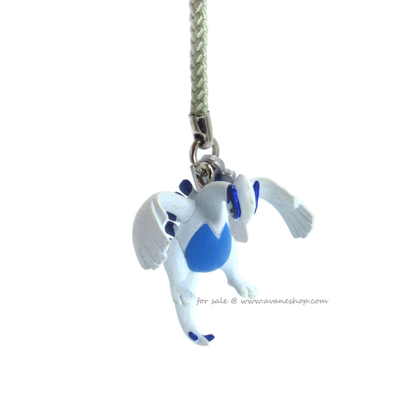 Official Pokemon Lugia Figure Strap Charm Netsuke Mascot Nintendo