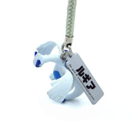 Official Pokemon Lugia Figure Strap Charm Netsuke Mascot Nintendo