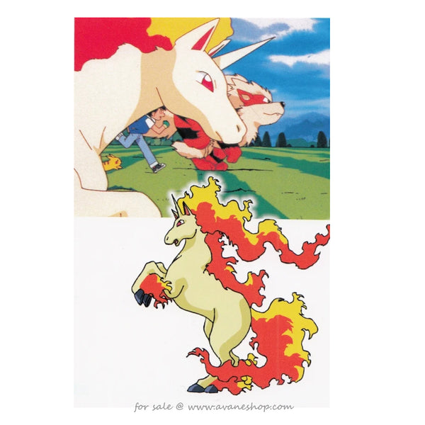 pokemon rapidash card Official Pokemon Rapidash Postcard for sale – Avane Shop
