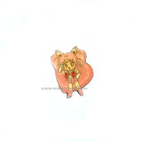 Vintage Sailor Moon Enamel Pin Sailor Chibimoon Chibiusa Kanebo Official Japan