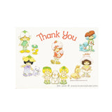 Strawberry Shortcake Thank You Card Postcard 80s Vintage 1983