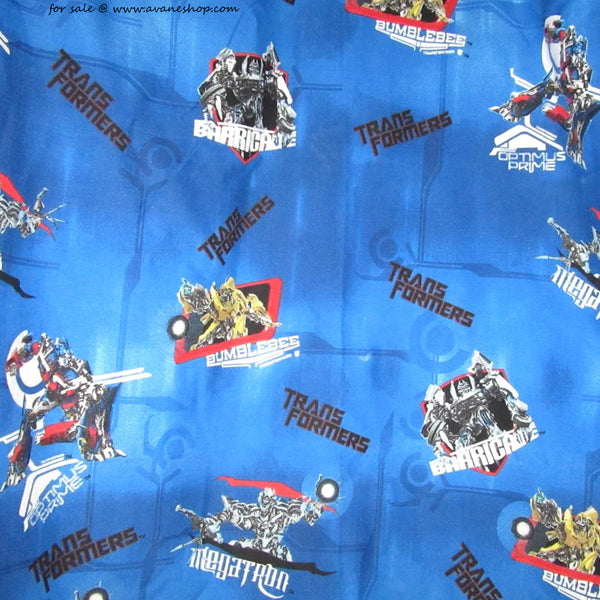 Transformers Flat Sheet Twin Optimus Prime Megatron Bumble Bee Barricade