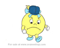 Vintage 80s Pac Man Cartoon Cel Original Animation Cel PacMan Angry Pac Baby Ep 8
