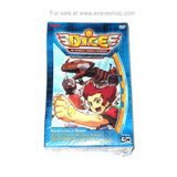 DICE Jet Figure Adventures In Space DVD Combo Pack Bandai Cartoon Network Anime