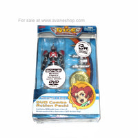 DICE Jet Figure Adventures In Space DVD Combo Pack Bandai Cartoon Network Anime