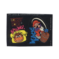 Vintage 1982 Nintendo Mario Donkey Kong Calling Sticker Card
