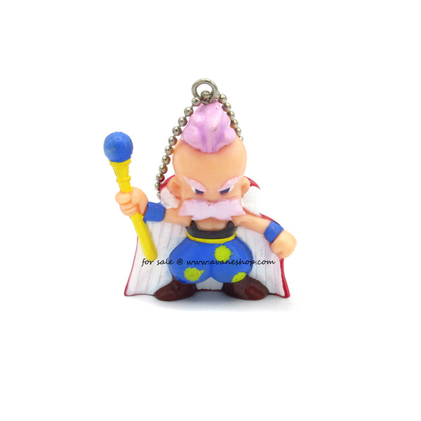 Official Final Fantasy VI 6 Strago Magus Figure Keychain Swing Vintage Bandai 1995