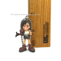 Official Final Fantasy VII 7 Tifa Lockhart Figure Keychain Swing Vintage Banpresto 1997