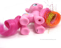 My Little Pony Friendship is Magic Pinkie Pie Pony Figure MLP G4 Rainbow Power Tinsel