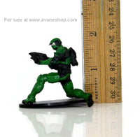 Halo Master Chief Small Figure Microsoft 2008 XBOX Green Spartan