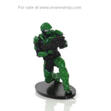 Halo Master Chief Small Figure Microsoft 2008 XBOX Green Spartan
