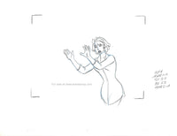 Jem Animation Cartoon Cel Sketch Drawing Jerrica Cleaning Outfit Jem and The Holograms