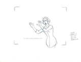 Jem Animation Cartoon Cel Sketch Drawing Jerrica Cleaning Outfit Jem and The Holograms