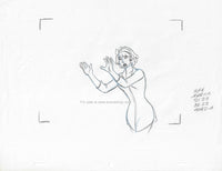 Jem Animation Cartoon Cel Sketch Drawing Jerrica Cleaning Outfit Jem and The Holograms
