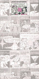 Korean Pulp Comic Theme Letter Set New Kawaii Stationery NEW