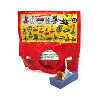 Japanese Lupin III Mini Figure Fujiko in Bathtub with Bag Lupin the 3rd Omake