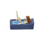 Japanese Lupin III Mini Figure Fujiko in Bathtub with Bag Lupin the 3rd Omake