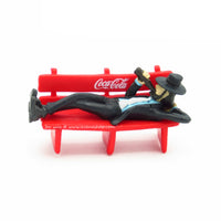 Lupin III Mini Figure Jigen Laying on Bench Japanese Lupin the Third Omake Figure