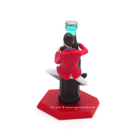Lupin III Mini Figure Lupin with Coke Bottle Japanese Lupin the Third Omake Figure