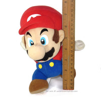 Super Mario Brothers Plush Doll Mario Running Arms Out Popco Toy 2008