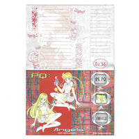 Naoko Takeuchi Nakayoshi PQ Angels Furoku Memo Pad Notebook Stationery Sailormoon