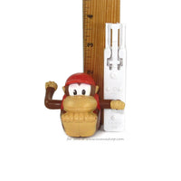 Donkey Kong Diddy Kong Rolling Figure Nintendo Wii Wiimote Toy 2008 New and Sealed