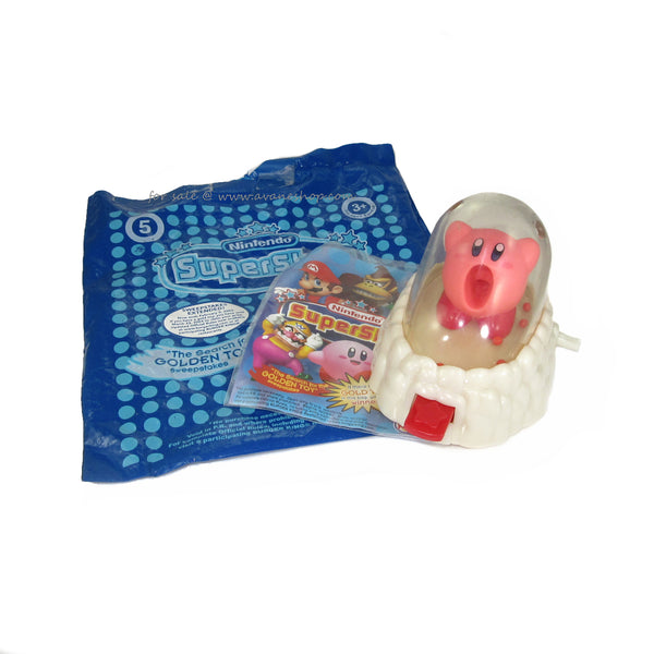 Kirby Wind-Up Toy Nintendo Superstars Kirby's Ball Toss with Bag