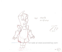 The Oz Kids Cartoon Tin Boy Hand Drawn Animation Cel Sketch Set Wizard of Oz 90s