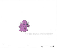 Pac Man Cartoon Cel Ghost Sue Caveman Animation Cel Vintage Pacman