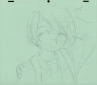 Japanese Anime Cel Pita Ten Sketch Set Katoru Anime Sketch Set Douga Genga 17 sheets
