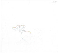 Pokemon Anime Cel Douga Charmeleon Head Partial Production Animation Art
