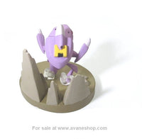 Official Nintendo Pokemon Genesect Figure Japanese Toy Takara Tomy 1/40 Scale Zukan