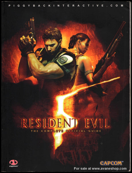 Resident Evil 5 Strategy Guide Piggyback Books PS3 Xbox360