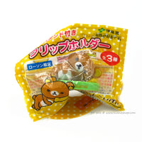 Rilakkuma Magnetic Desk Accessory Card and Paper Clip Holder Ioten Omake with Bag