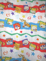 Nickelodeon Rugrats Sheet Chuckie Tommy Angelica Spike 1997